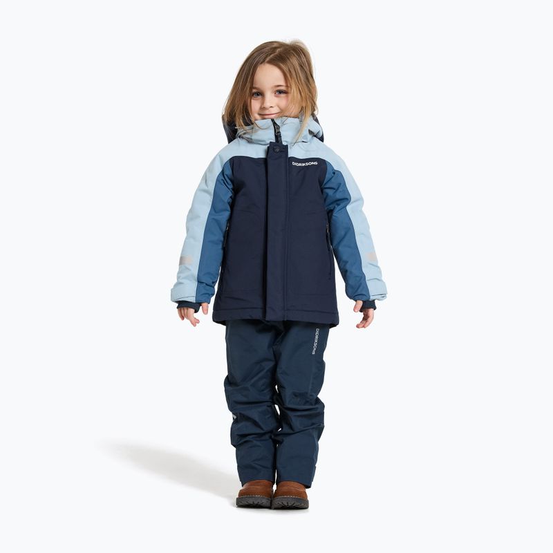 Didriksons Neptun navy children's jacket 2