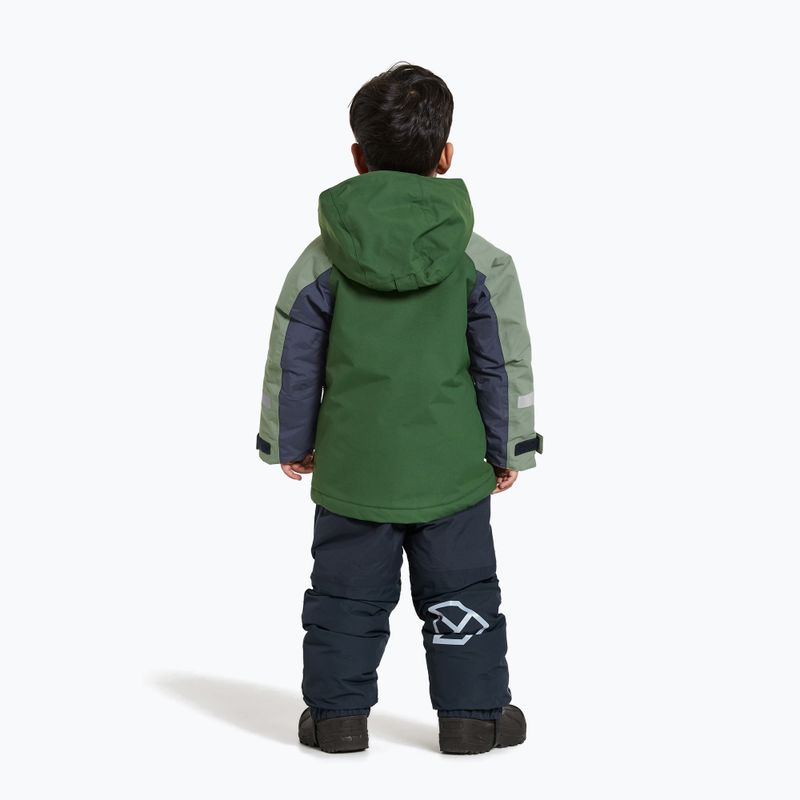 Didriksons Neptun pine green children's jacket 3