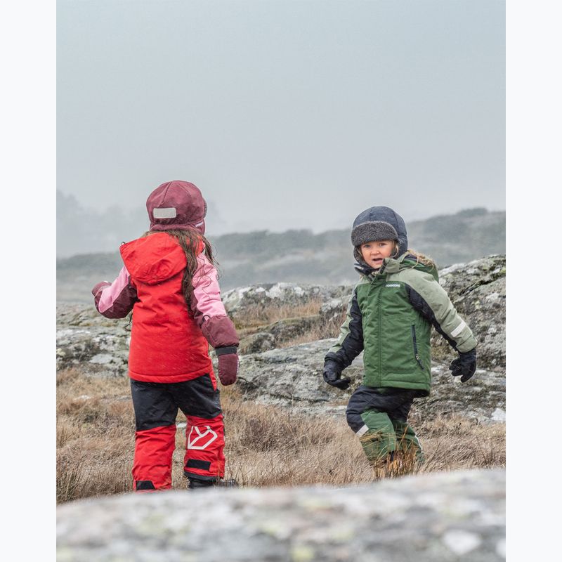 Didriksons Neptun pine green children's jacket 13