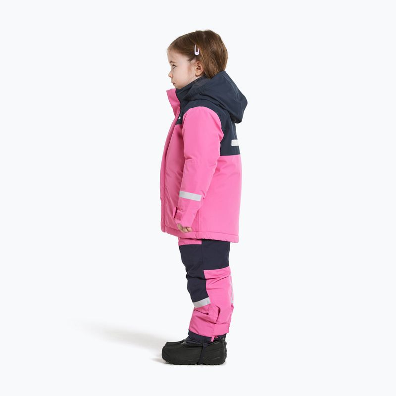 Didriksons Skare sweet pink children's ski set 4