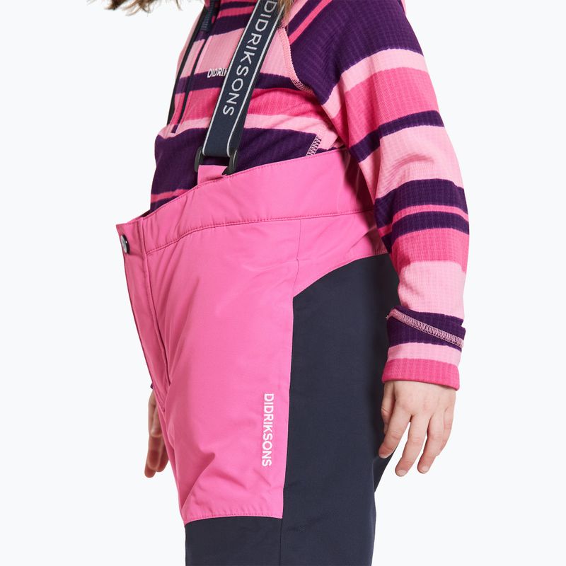 Didriksons Skare sweet pink children's ski set 11