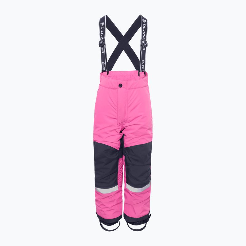 Didriksons Skare sweet pink children's ski set 17