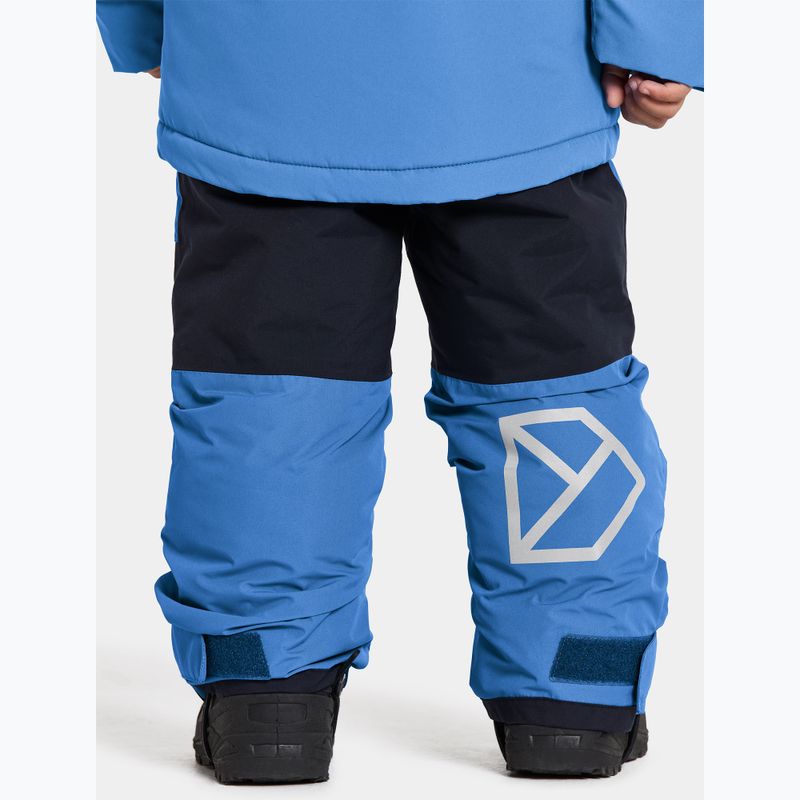 Didriksons Skare sapphire blue children's ski set 6
