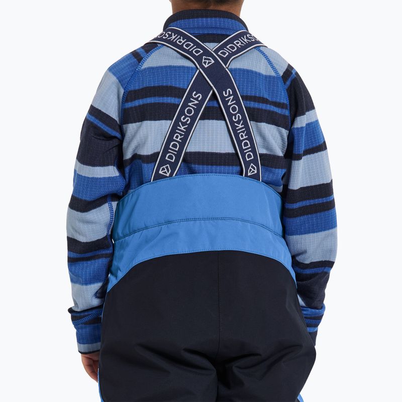 Didriksons Skare sapphire blue children's ski set 9