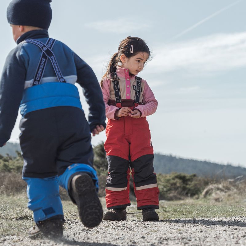 Didriksons Skare sapphire blue children's ski set 18