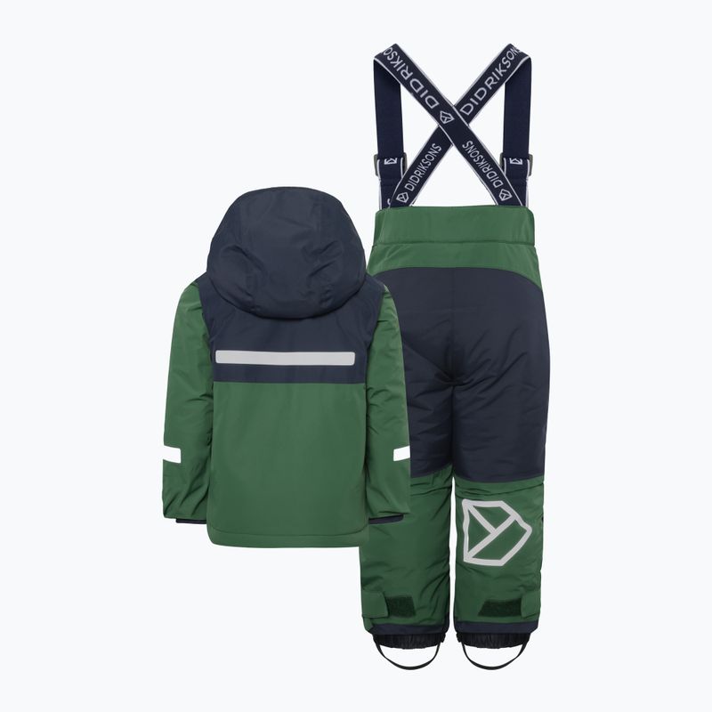 Children's ski set Didriksons Skare pine green 2