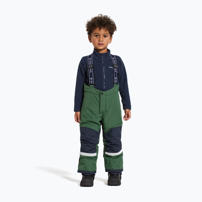 Children's ski set Didriksons Skare pine green 10