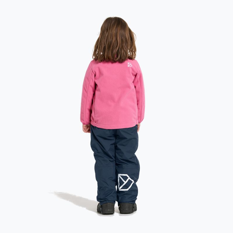 Didriksons Muskot sweet pink children's fleece sweatshirt 3