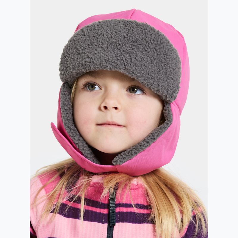 Didriksons Biggles sweet pink children's winter beanie 2
