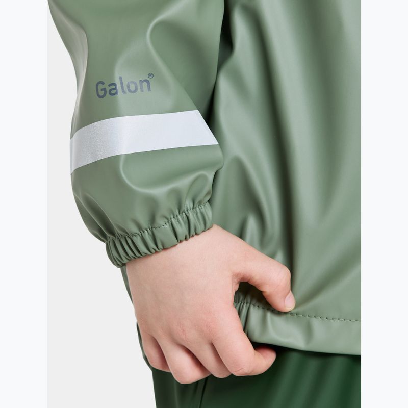 Children's rain set Didriksons Slaskeman light moss 9