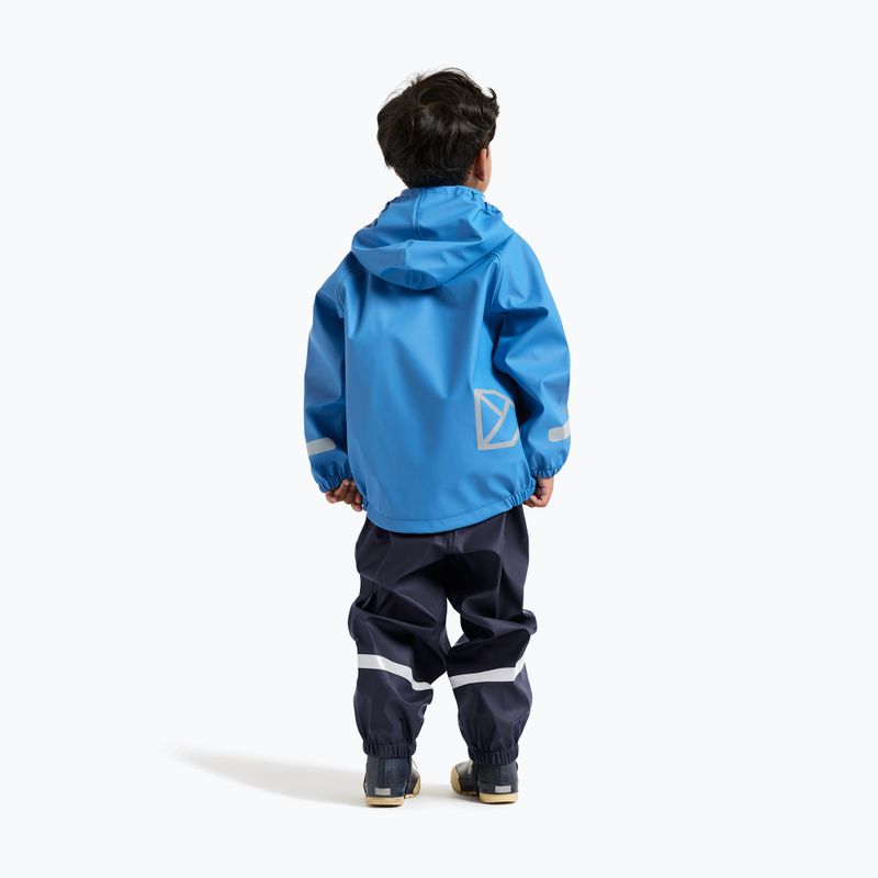 Children's jacket przeciwdeszczowa Didriksons Slaskeman sharp blue 3