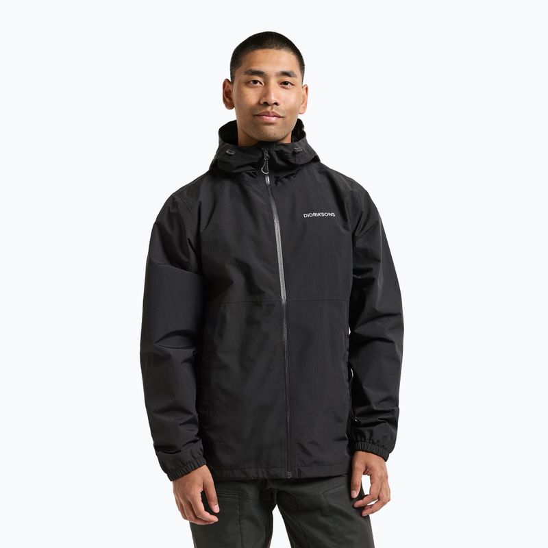 Men's rain jacket Didriksons Dario 2 black