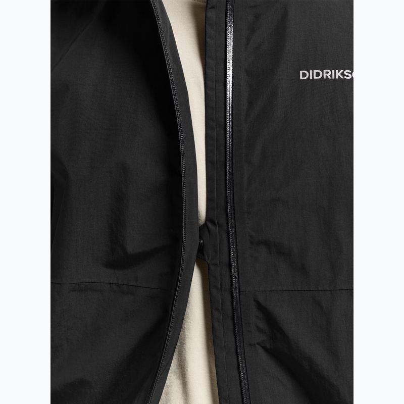 Men's rain jacket Didriksons Dario 2 black 7