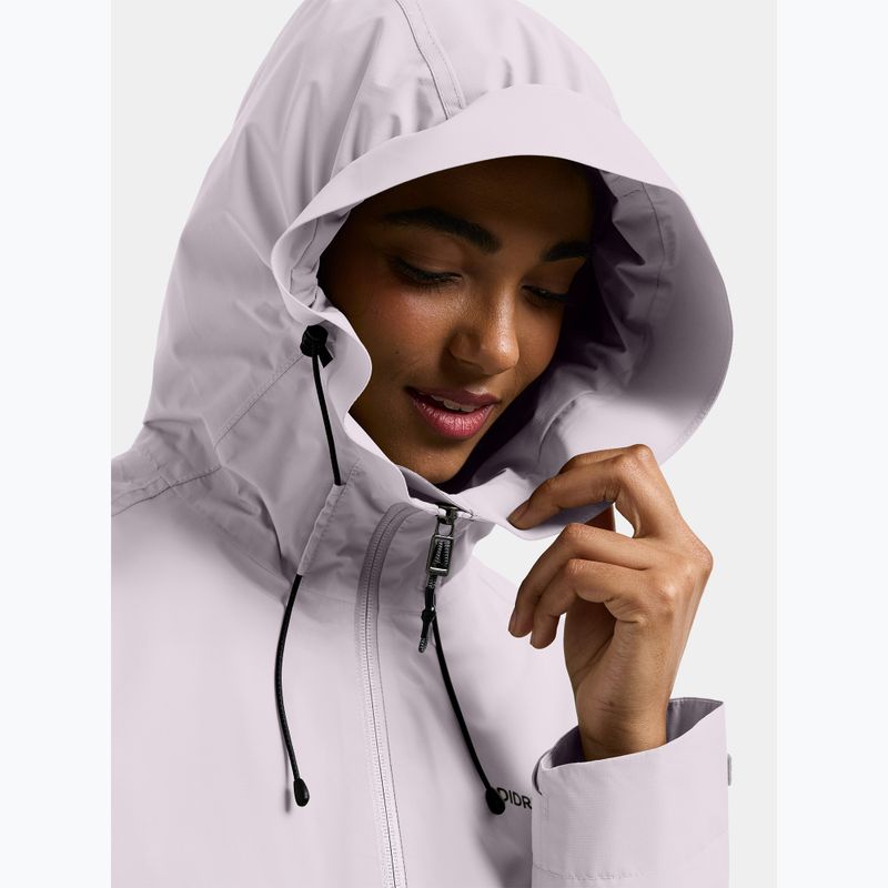 Women's rain jacket Didriksons Tilde 4 sunrise mist 3