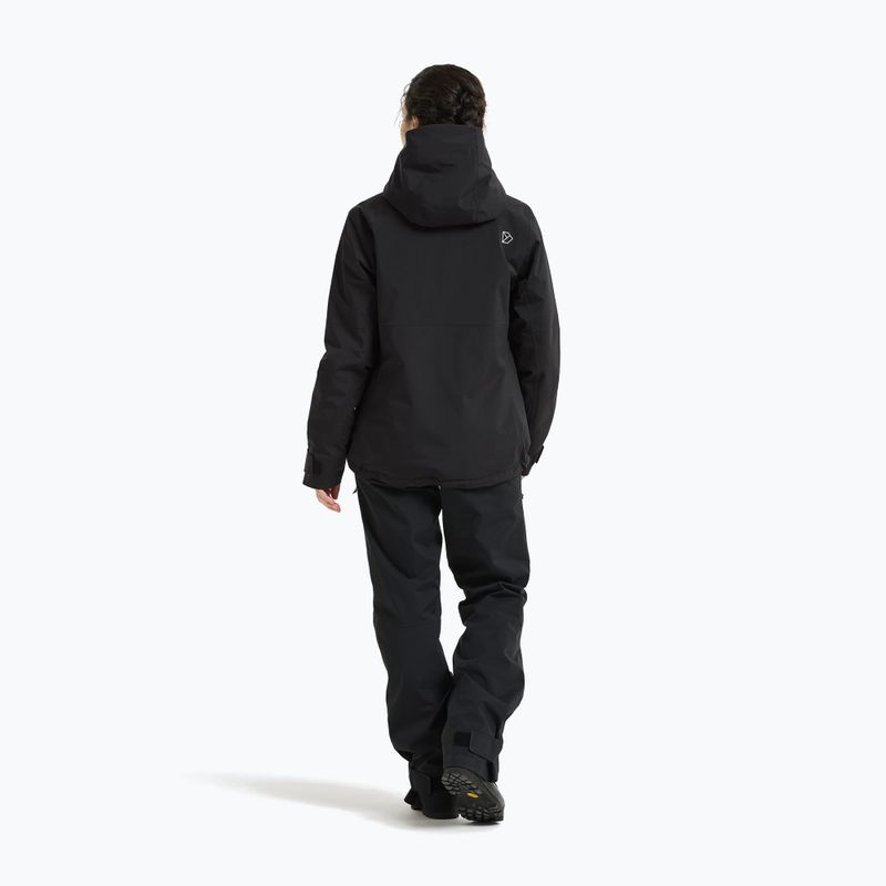 Women's insulated jacket Didriksons Fiora black 3