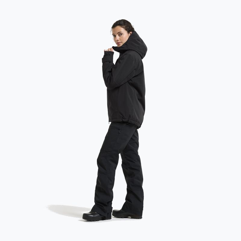 Women's insulated jacket Didriksons Fiora black 4