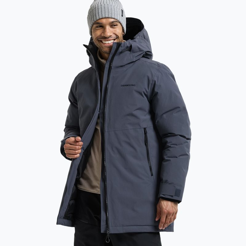 Jacket Didriksons Tempest Parka sleepy blue 7
