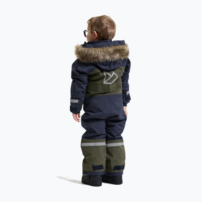 Children's ski suit Didriksons Bjärven Cover 5 deep green 3