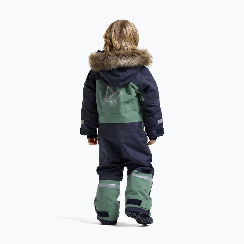 Children's ski suit Didriksons Bjärven Cover 5 dark moss 3