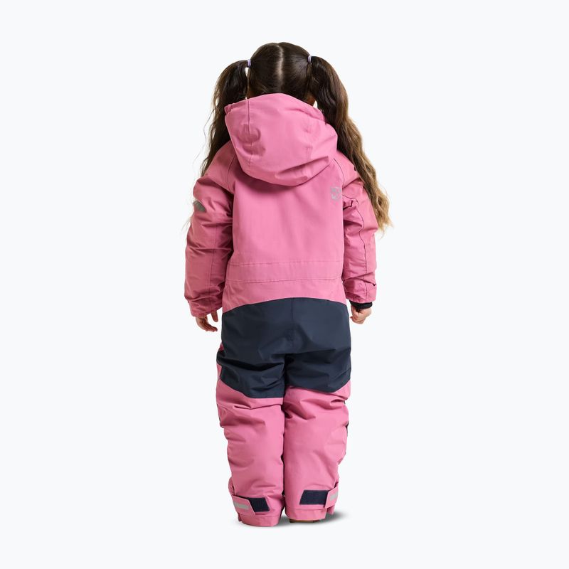Children's ski suit Didriksons Falken K Coverall 2 heather pink 2