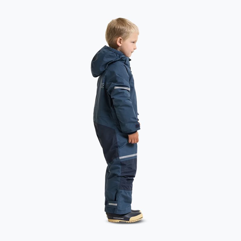Children's ski suit Didriksons Falken K Coverall 2 mountain blue 3