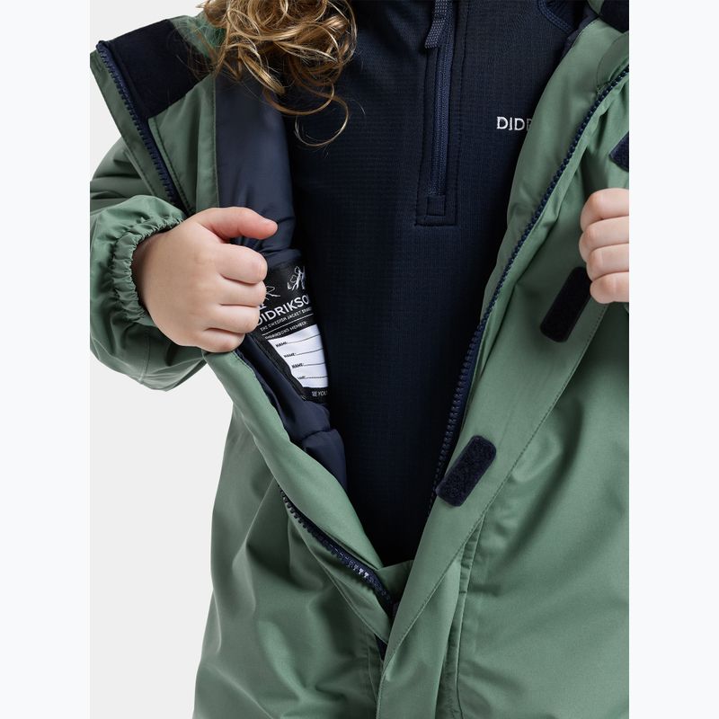 Children's ski suit Didriksons Talvi Cover 2 mountain blue 5