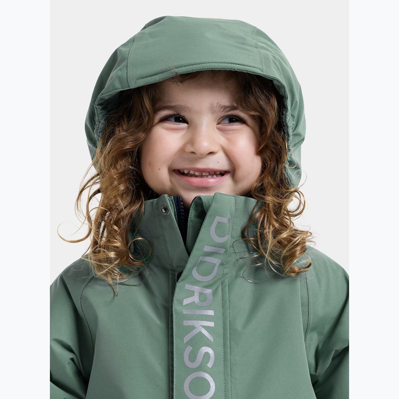 Children's ski suit Didriksons Talvi Cover 2 dark moss 5