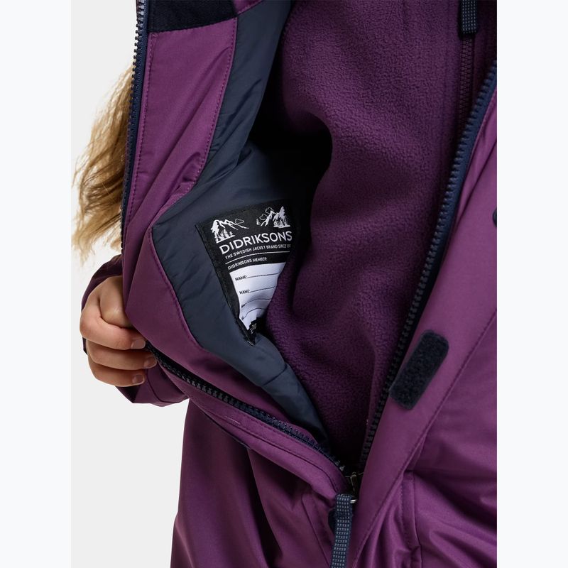 Children's ski suit Didriksons Talvi Cover 2 northern purple 7