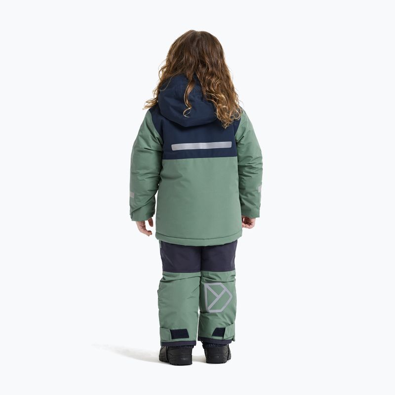 Children's ski set Didriksons Skare 2 dark moss 2