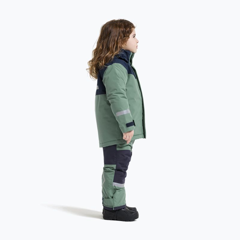 Children's ski set Didriksons Skare 2 dark moss 4