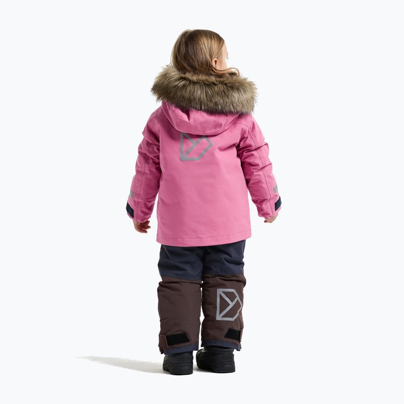 Children's winter jacket Didriksons Bjärven 5 Parka heather pink 3
