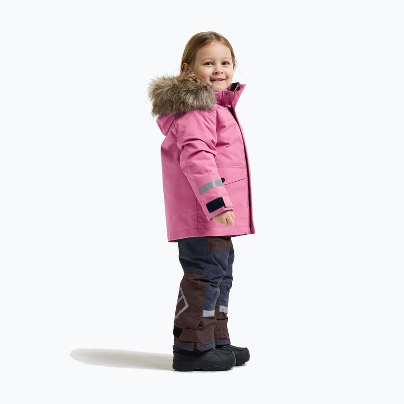 Children's winter jacket Didriksons Bjärven 5 Parka heather pink 5
