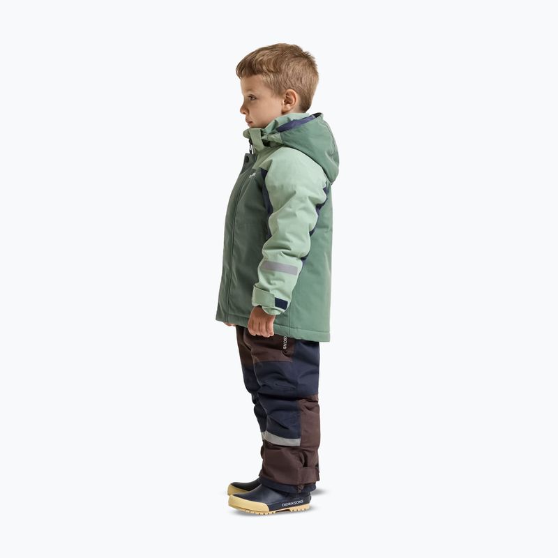 Children's jacket Didriksons Neptune 5 dark moss 4
