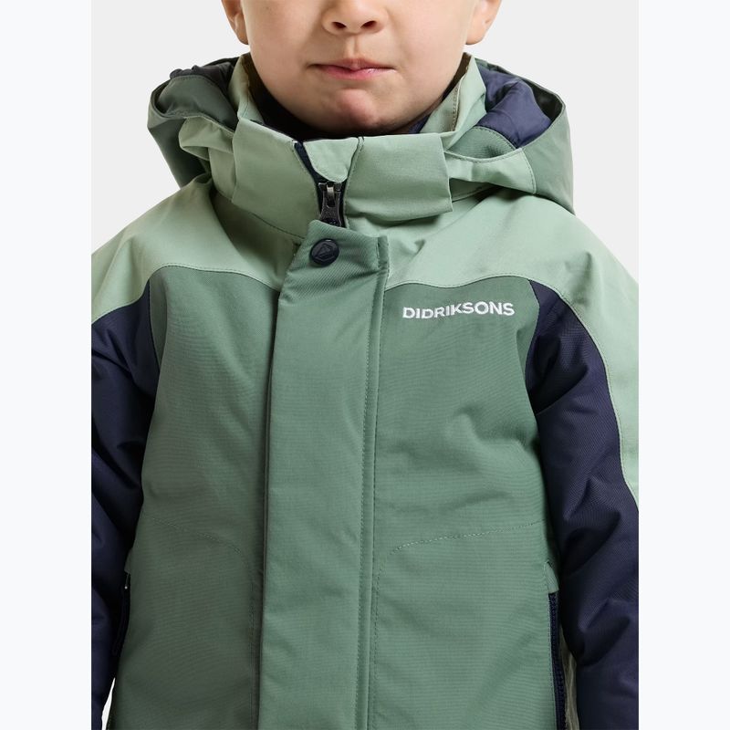 Children's jacket Didriksons Neptune 5 dark moss 7
