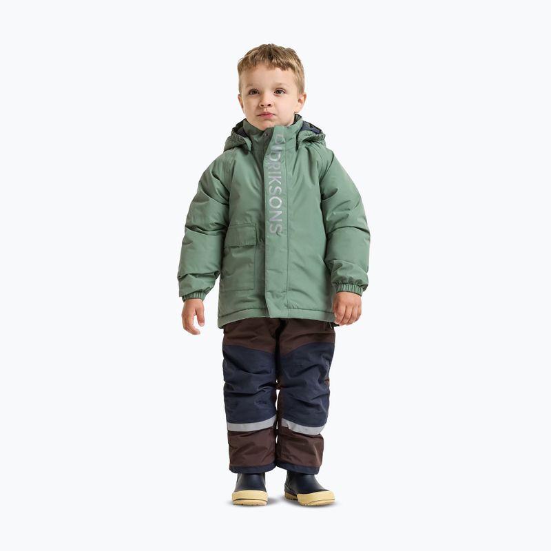 Children's jacket Didriksons Talvi 2 dark moss 2