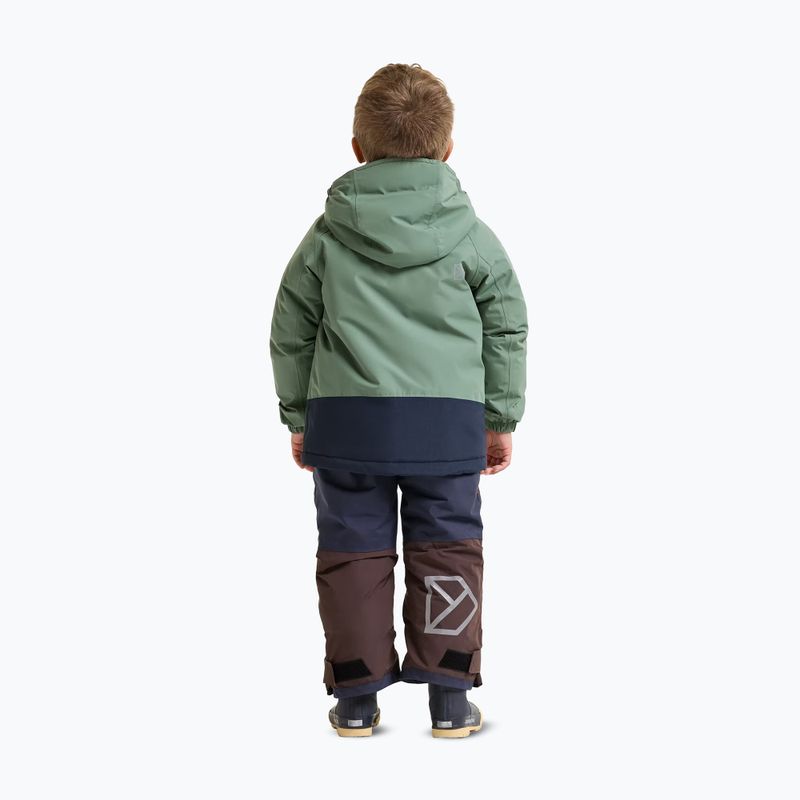 Children's jacket Didriksons Talvi 2 dark moss 3