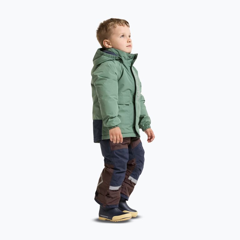 Children's jacket Didriksons Talvi 2 dark moss 4
