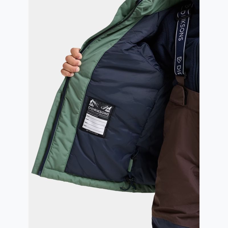 Children's jacket Didriksons Talvi 2 dark moss 8