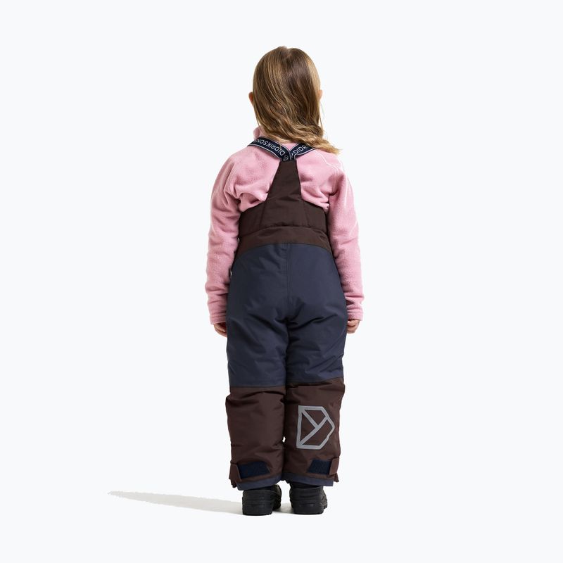 Children's trousers Didriksons Idre 7 shadow brown 2