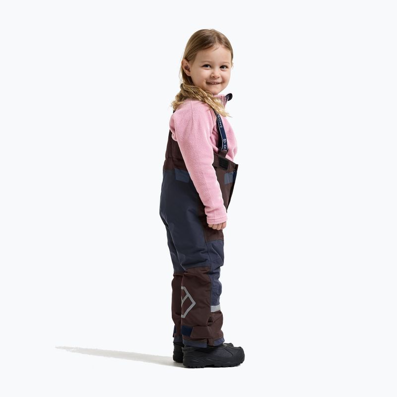 Children's trousers Didriksons Idre 7 shadow brown 3