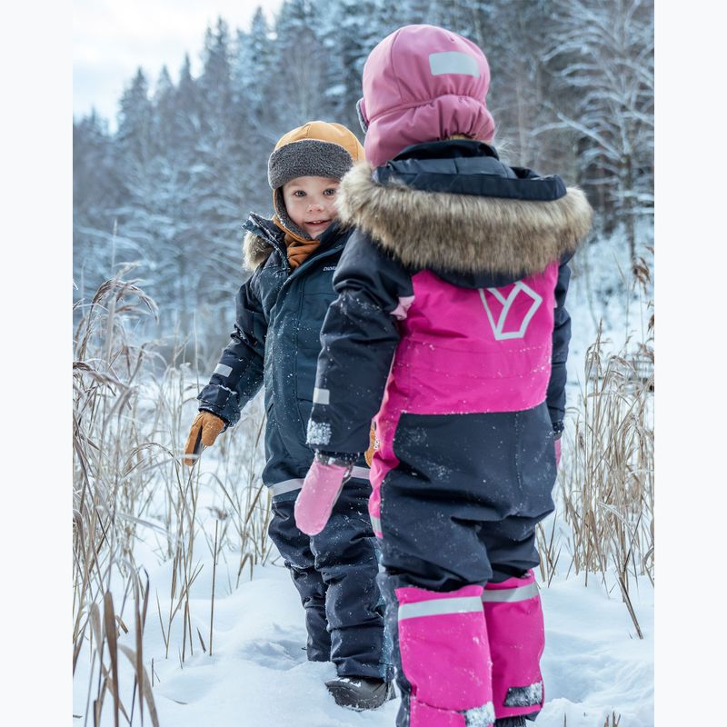 Children's winter hat Didriksons Biggles 7 heather pink 7