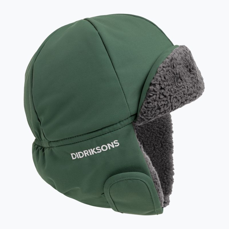 Children's winter hat Didriksons Biggles 7 dark moss