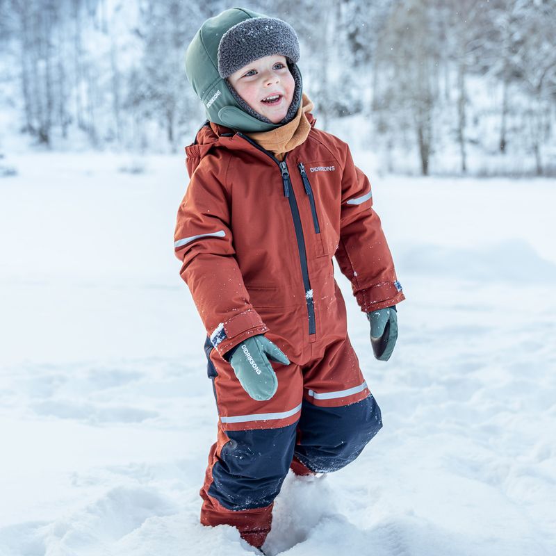Children's winter hat Didriksons Biggles 7 dark moss 6