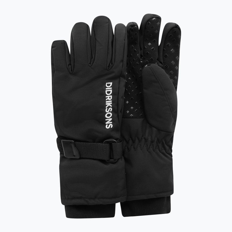 Children's ski gloves Didriksons Biggles 4 black