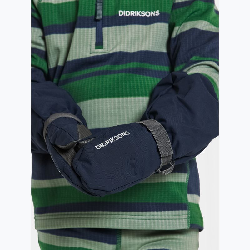 Children's ski gloves Didriksons Biggles Mitten 8 navy 3