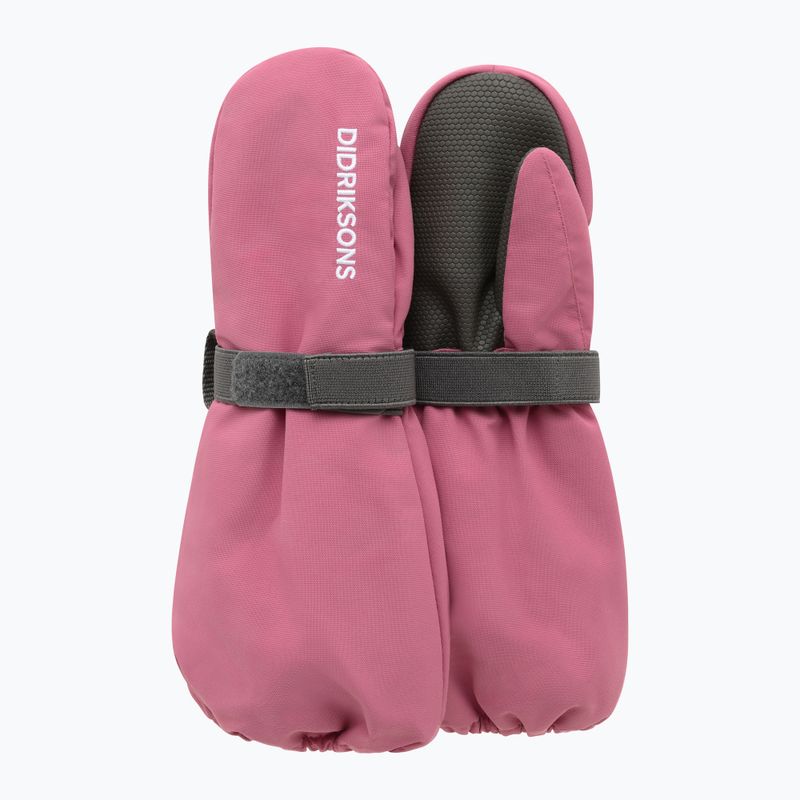 Children's ski gloves Didriksons Biggles Mitten 8 heather pink