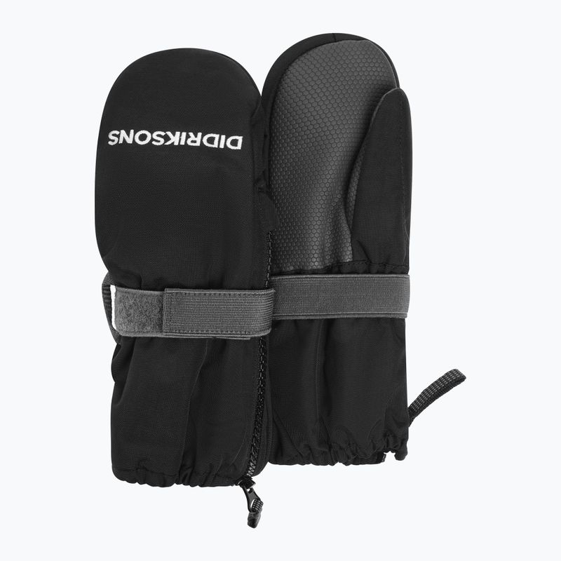 Children's ski gloves Didriksons Biggles Zip Mitten 9 black