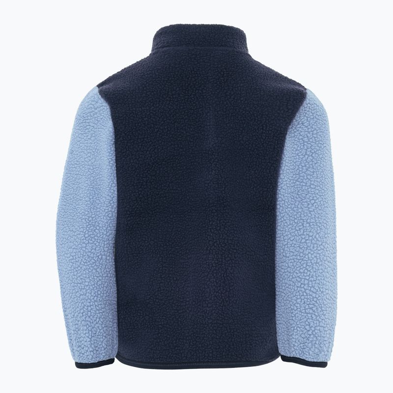 Children's fleece sweatshirt Didriksons Anten 2 Fz winter blue 2