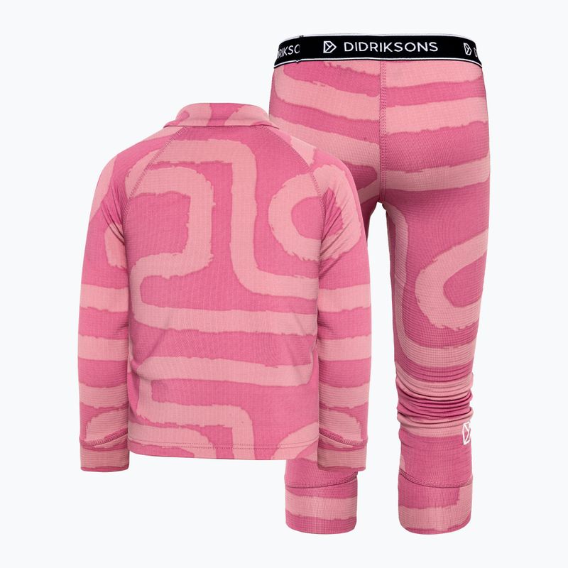 Children's set Didriksons Jadis Pr 5 path heather pink 2
