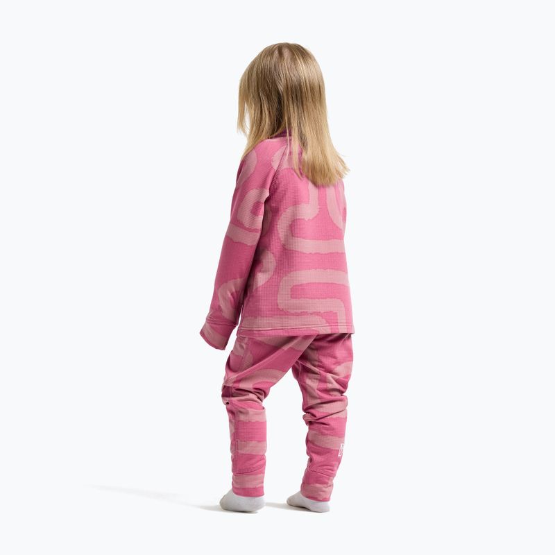 Children's set Didriksons Jadis Pr 5 path heather pink 4